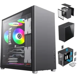obudowa-tower-atx-midi-usb-3-0-pc-komputerowa-czarna-komputera-gaming-szklo