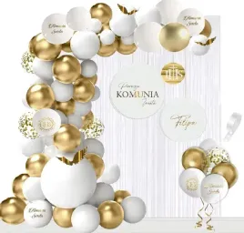 komunia-balony-dekoracje-kurtyna-baner-tablica-dowolne-imie-caly-zestaw