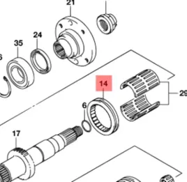 tuleja-sprzeglo-reduktora-suzuki-jimny-2924180050-29241-80050