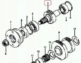 walek-skrzyni-biegow-suzuki-samurai-2911183050-29111-83050