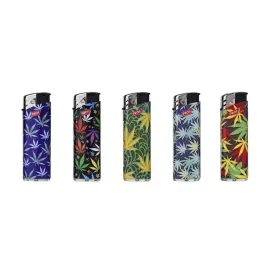 5-x-zapalniczka-piezo-prof-motyw-liscia-mix-kolor