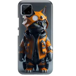 etui-do-realme-c15-clear-case-obudowa-smieszne-zwierzeta-funny-pets-wzory