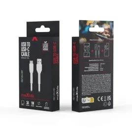 kabel-maxlife-usb-usb-typ-c-1-m-bialy