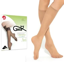 gatta-podkolanowki-avi-lycra-15den-2-pary-visone