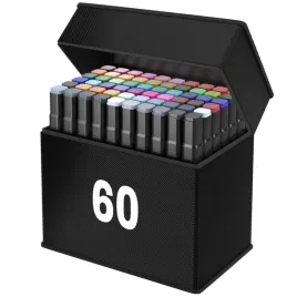 markery-dwustronne-60-szt-flamastry-pisaki-mazaki-zestaw-torba