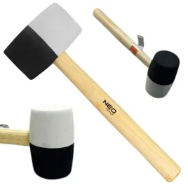 neo-mlotek-gumowy-63-mm-680-g-czarno-biala-guma-drewniany-trzonek-25-068