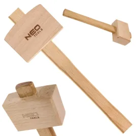 neo-25-076-mlotek-drewniany-315g-320mm-100x70x46mm