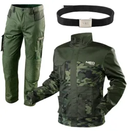 bluza-spodnie-pasek-odziez-robocza-roz-xs-neo