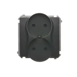 simon-basic-gniazdo-elektryczne-podwojne-b-u-16a-250v-grafit-bmg2m-01-28