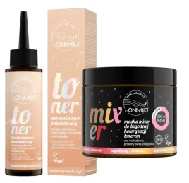 zestaw-onlybio-toner-do-wlosow-kolor-brzoskwiniowy-mixer-maska