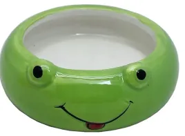 yarro-or-miska-ceramiczna-dla-gryzoni-gadow-zielona-zabka-85x35cm