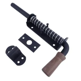 rygiel-220mm-sprezyna-dlugi-waski-zasuwa-bramowa-malowana-proszkowo-czarna