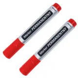 marker-permanentny-czerwony-okragly-2szt-stan-nowy