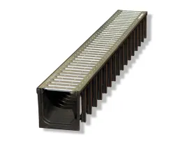 odwodnienie-liniowe-kanal-1m-h100-a15-koryto-plastik-ruszt-ocynk-wzmocniony