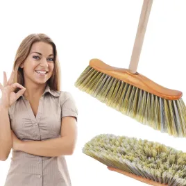Zdjęcie produktu ZAMIATACZ ZMIOTKA MIOTŁA Z DRĄŻKIEM 120CM GWINT