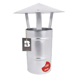 kominek-wentylacyjny-ocynk-130mm-daszek-na-komin-kominowy-ocynkowany