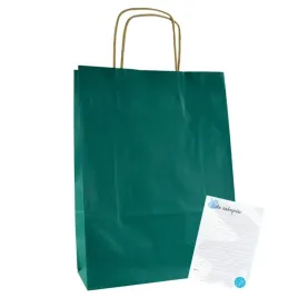 torby-papierowe-24x10x32cm-torebki-prezentowe-zielone-a4-pakiet-25-sztuk