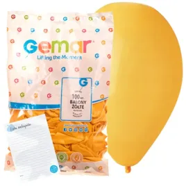 balony-pastelowe-zolte-do-dekoracji-zabawa-gemar-zolty-urodziny-party-100x