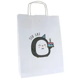 torebka-papierowa-pingwinek-na-urodziny-torba-24x10x32cm-nadruk-sto-lat