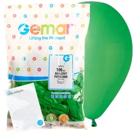 balony-zielone-pastelowe-g90-12-gemar-100szt-baloniki-przyjecie-na-urodziny