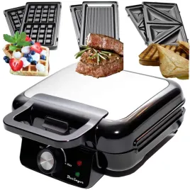 gofrownica-3w1-opiekacz-toster-grill-regulacja-temperatury-wysoka-moc