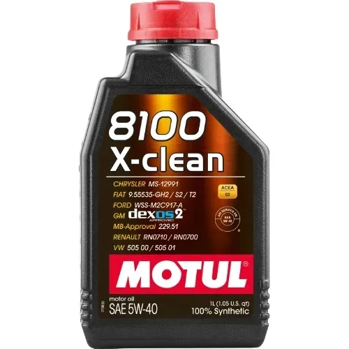 Motul 8100 X-Clean C3 5W40 1L