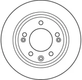 trw-df-6123-tarcza-hamulcowa-wysokosc-61-1-mm
