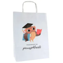 torba-papierowa-24x10x32-z-nadrukiem-pasowanie-na-pierwszoklasiste-z-sowa