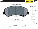 textar-24484-189-klocki-ham-p-ford-transit-06-szerokosc-164-9-mm