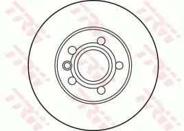 trw-df-2809-tarcza-hamulcowa-przednia