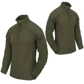 meska-bluza-taktyczna-rozpinana-przewiewna-mcdu-helikon-shirt-olive-xl