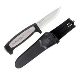 noz-outdoorowy-morakniv-robust-carbon-steel-szary-pochwa-stal-weglowa