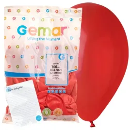 balony-czerwone-g90-45-gemar-pastelowe-100-szt-baloniki-czerwien-dla-dzieci