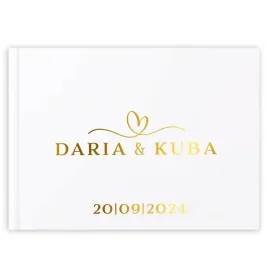 album-ksiega-gosci-weselna-personalizowany-gold-napis-50-kartek-bialych