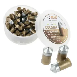 srut-stalowy-teflonowy-bezolowiowy-ostry-45-elko-golden-zloty-75szt-055g
