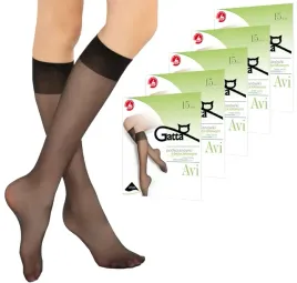 5x-gatta-podkolanowki-avi-lycra-15den-2-pary-nero