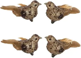 your-castle-4-sztuczne-ptaki-dekoracyjne-z-brokatem-i-klipsem