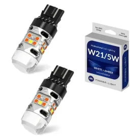zarowki-led-dwukolorowe-w21-5w-7443-t20-canbus-opornik-bialy-pomaranczowy
