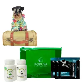 pokusa-psia-apteczka-no-stress-wegiel-aktywny-izotonik-pies-podroznik