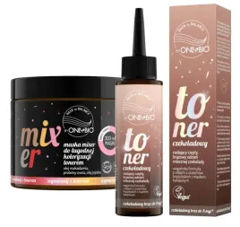 onlybio-toner-do-wlosow-kolor-czekoladowy-maska-mixer-zestaw
