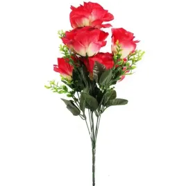 sztuczny-bukiet-7-roz-54-cm-czerwony-wiazanka-kwiatowa-do-ozdoby-balkonu