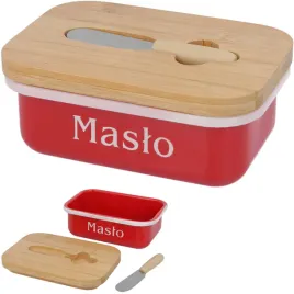 maselniczka-maselnica-metal-drewno-bambusowe-noz