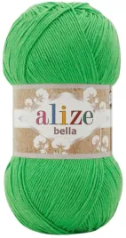 wloczka-alize-bella-455-zielony-100g-360m-100percent-bawelna