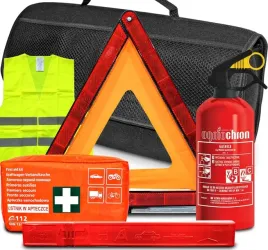 zestaw-samochodowy-w-torbie-gasnica-apteczka-trojkat-kamizelka