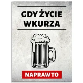 tablica-zabawna-na-prezent-do-garazu-napisy-gdy-zycie-wkurza-napraw-to-pcv