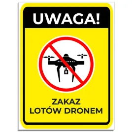 tabliczka-informacyjna-ostrzegawcza-uwaga-zakaz-lotow-dronem-40cm-x-30cm