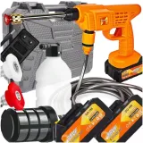 myjka-cisnieniowa-akumulatorowa-800w-ogrodowa-do-mycia-okien-kostki-zestaw-stan-nowy