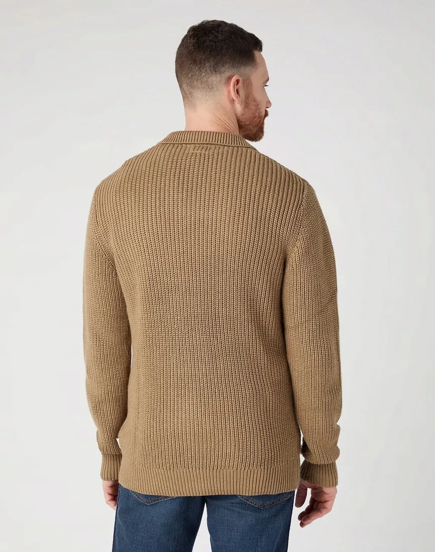meski-sweter-wrangler-half-zip-knit-l
