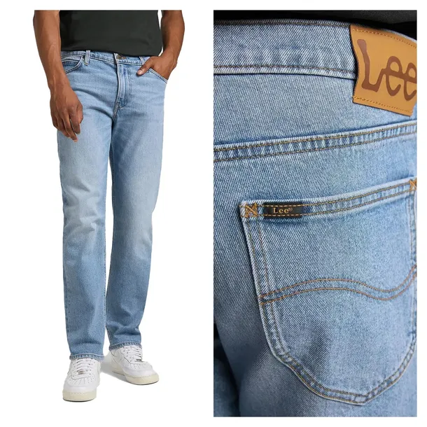 LEE WEST MĘSKIE SPODNIE JEANSOWE JEANSY WORN W34 L32
