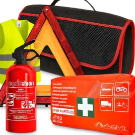 zestaw-samochodowy-w-torbie-gasnica-1kg-apteczka-trojkat-kamizelka
